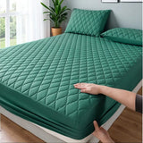 Quilted Fitted Protector Double Bed