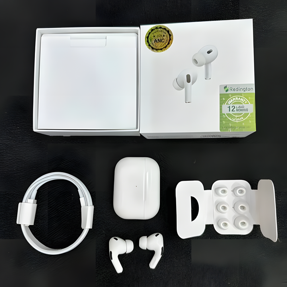 Pro 2 Wireless Bluetooth Earbuds – True Wireless Stereo, Noise Cancelling, 24H Battery with Fast Charging Case