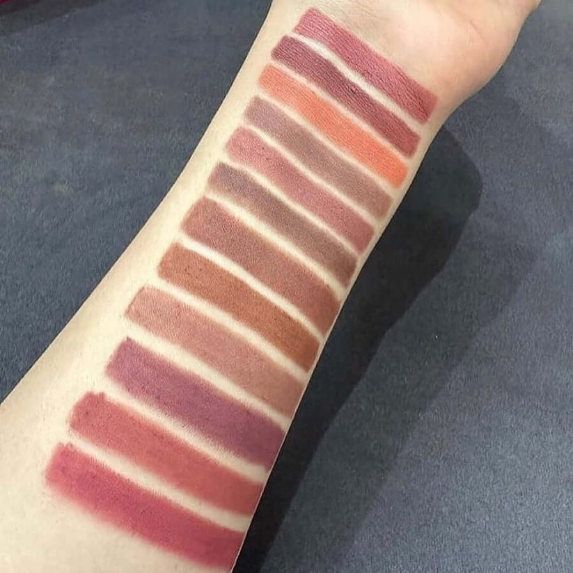 Flormar 12 pcs Matte Color Lip Pencil Set